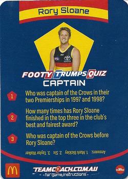 2021 Team Coach AFL - AFL Captains #C-01 Rory Sloane Back